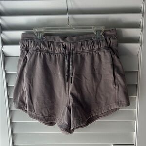 lululemon athletica Women's Athletic Sweat Shorts in Gray